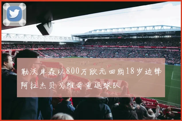 勒沃库森以800万欧元回购18岁边锋阿拉杰贝戈维奇重返球队